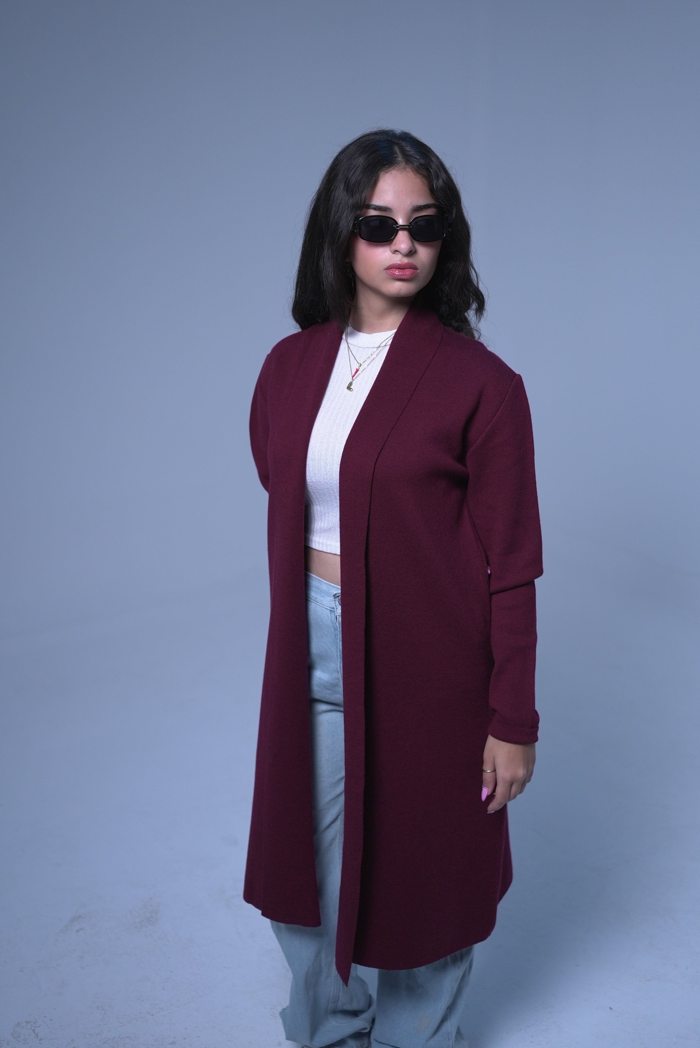knitted cardigan