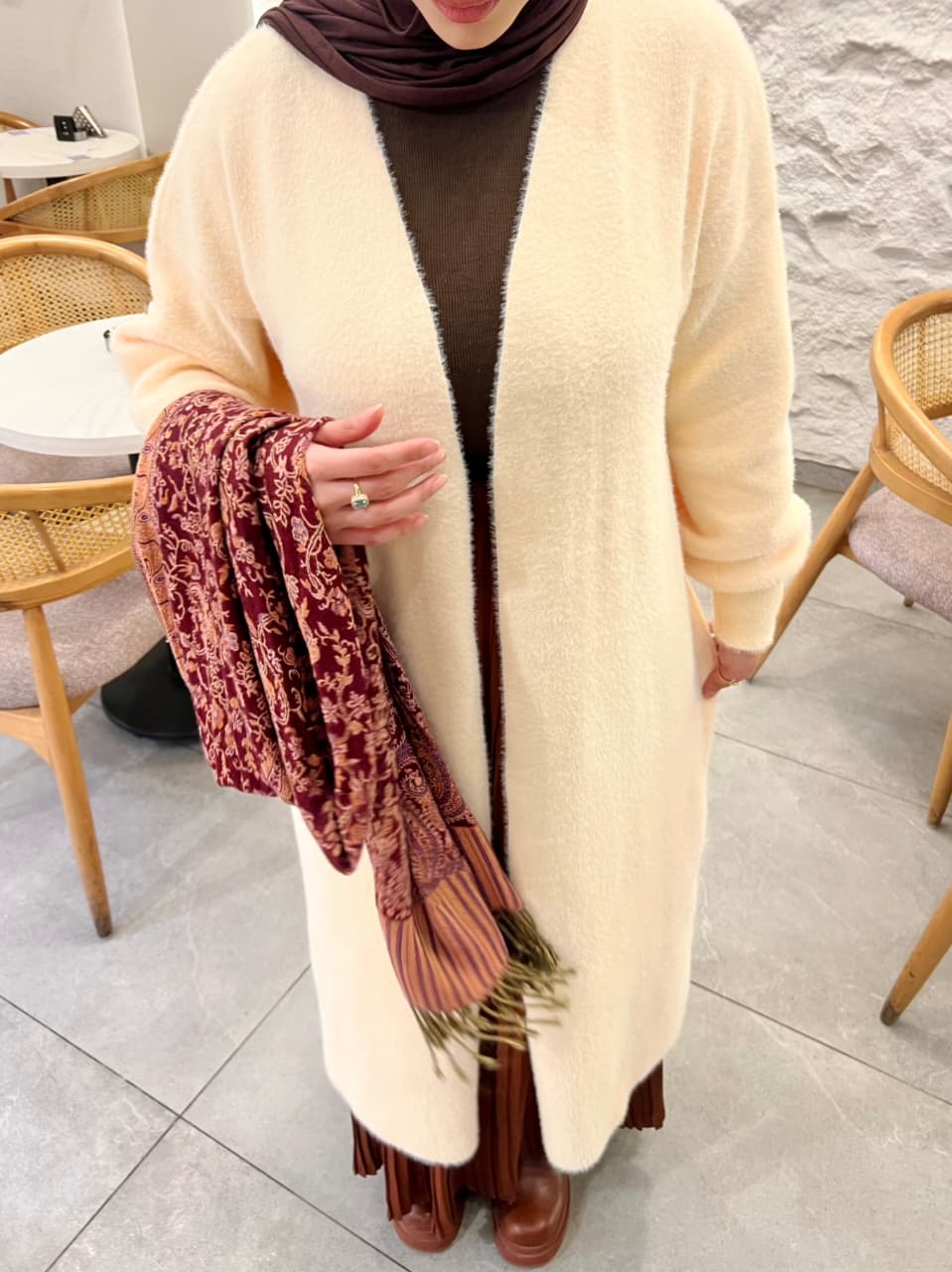 Mohair cardigan