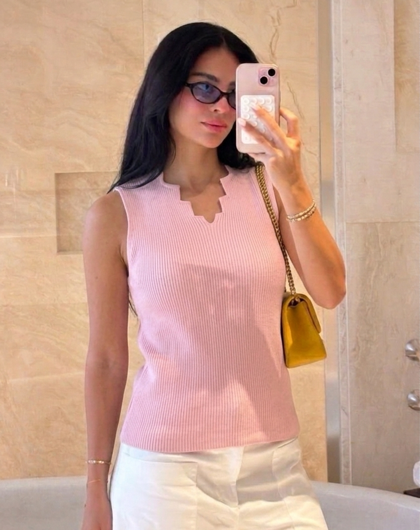 Ribbed Knit Top