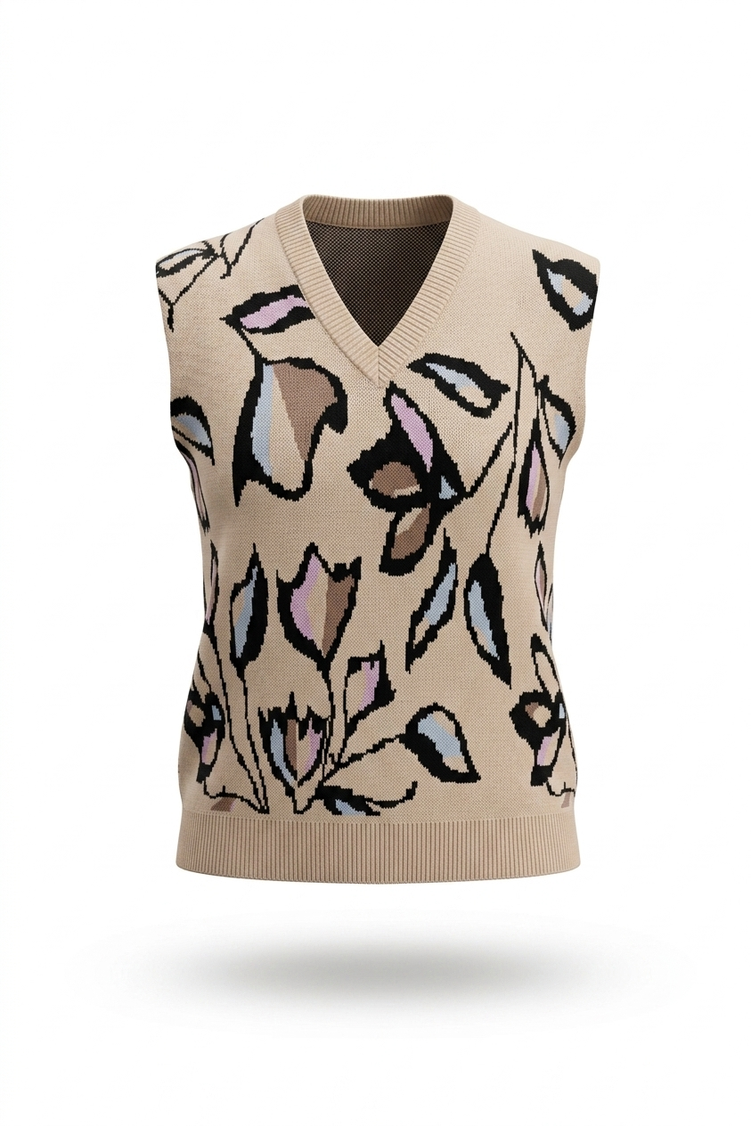 Floral Vest