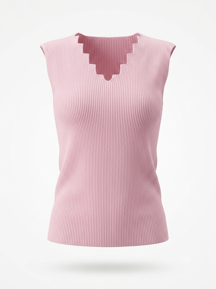 Ribbed Knit Top